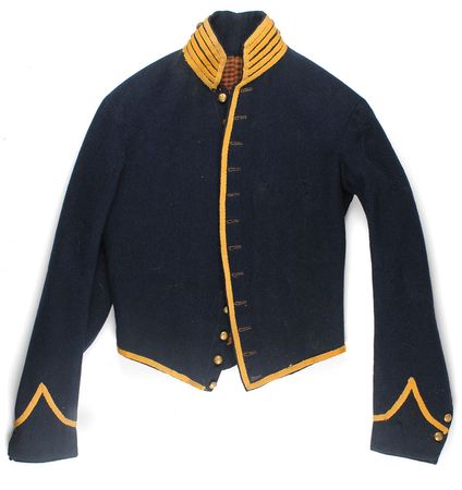 Lot #548 Union Cavalry Jacket: Well-preserved Union cavalryman’s shell jacket - Image 1