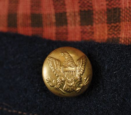 Lot #548 Union Cavalry Jacket: Well-preserved Union cavalryman’s shell jacket - Image 3