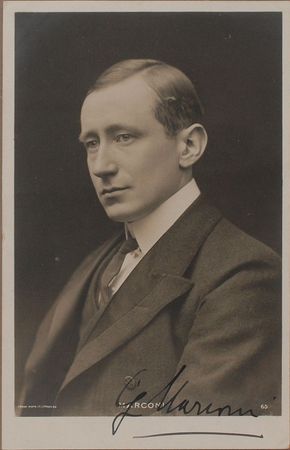 Lot #357 Guglielmo Marconi Signed Photograph - Image 1