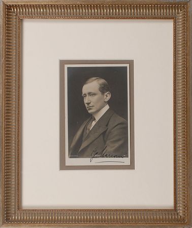 Lot #357 Guglielmo Marconi Signed Photograph - Image 2