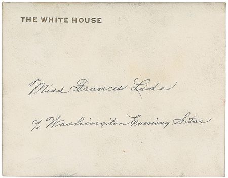 Lot #114 Franklin and Eleanor Roosevelt - Image 7