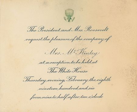 Lot #90 Theodore and Edith Roosevelt - Image 2
