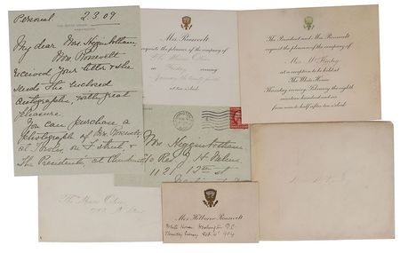 Lot #90 Theodore and Edith Roosevelt - Image 7