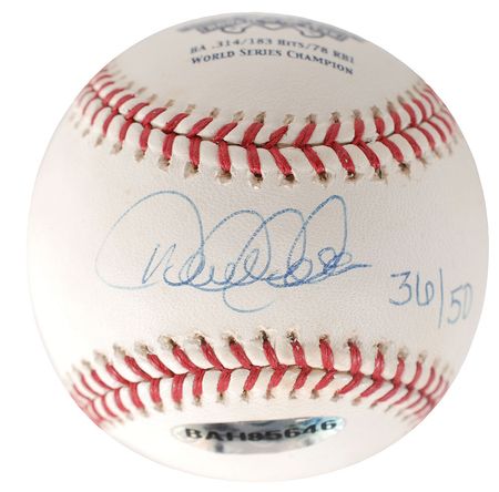 Lot #1046 Derek Jeter Baseball - Image 1