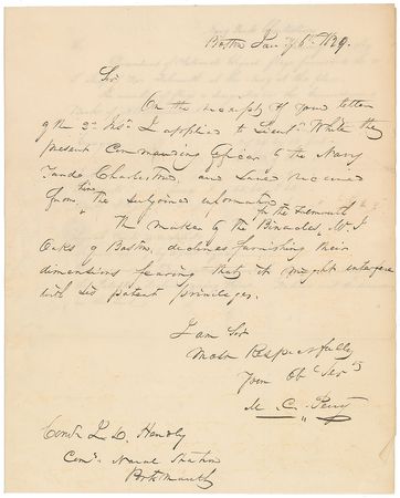 Lot #560 Matthew Perry Handwritten Letter Signed - Image 1