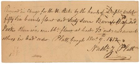 Lot #413 Zebulon Pike Signed Document - Image 2
