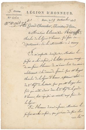 Lot #467 Bernard Germain de Lacepede - Image 1