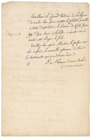 Lot #467 Bernard Germain de Lacepede - Image 2