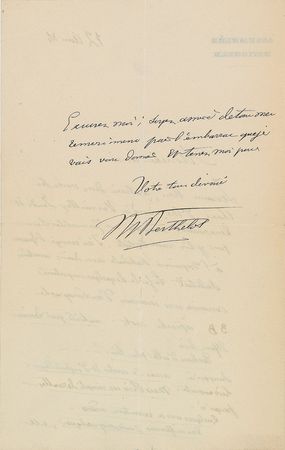 Lot #419 Marcellin Berthelot - Image 2