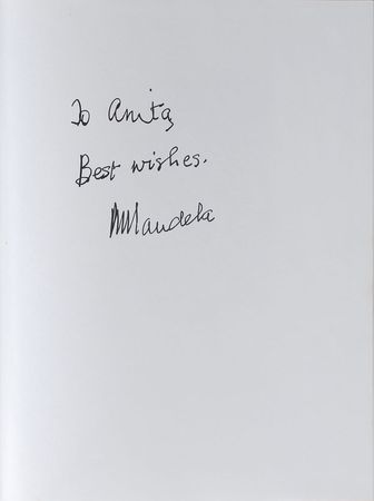 Lot #389 Nelson Mandela Book - Image 2