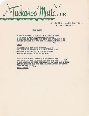 Lot #862 Jim Reeves - Image 4