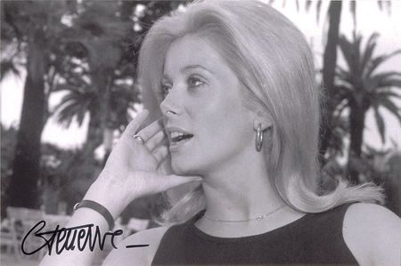 Lot #984 Catherine Deneuve Signed Photographs - Image 2