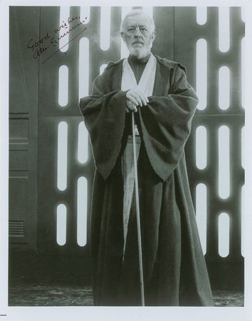 Lot #997 Alec Guinness Signed Photographs - Image 1