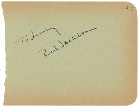 Lot #885 Frankie Lymon Signature - Image 1