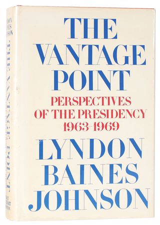 Lot #208 Lyndon B. Johnson Book - Image 1