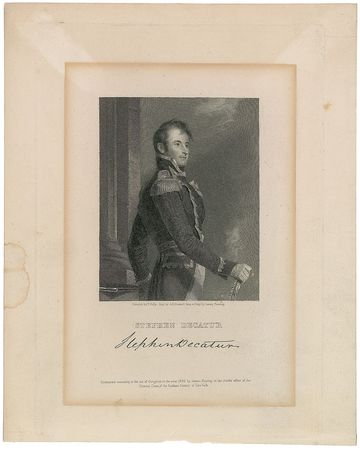 Lot #513 Stephen Decatur Signed Document - Image 2