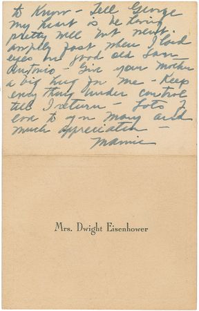 Lot #206 Mamie Eisenhower - Image 2
