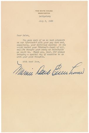 Lot #206 Mamie Eisenhower - Image 3
