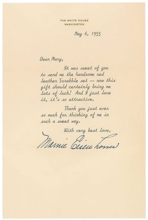 Lot #206 Mamie Eisenhower - Image 4