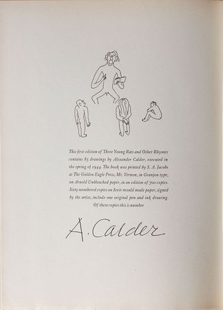 Lot #627 Alexander Calder Book - Image 2