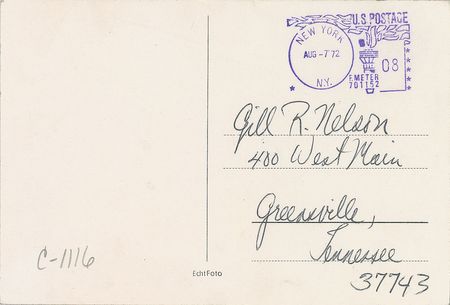 Lot #642 Andy Warhol Signed Photograph - Image 2