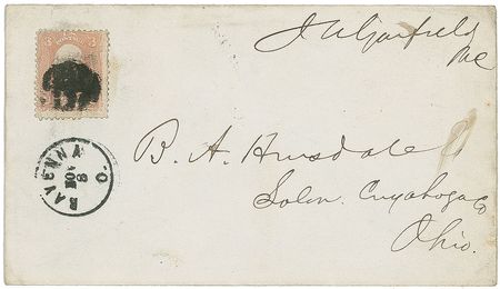 Lot #76 James A. Garfield Free Frank - Image 1