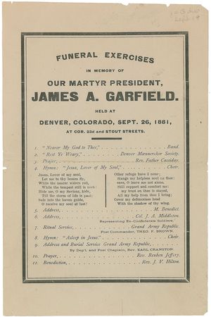Lot #76 James A. Garfield Free Frank - Image 3