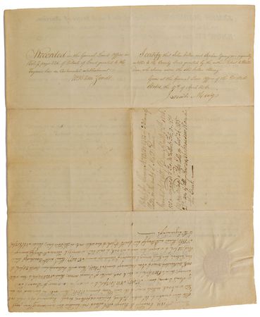 Lot #13 James Madison Signed Document - Image 2