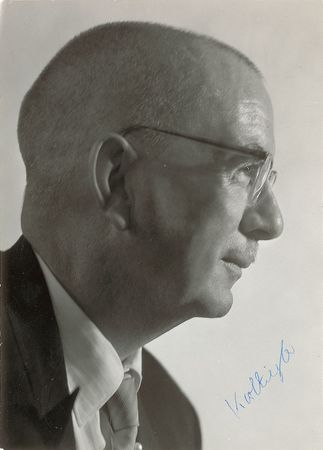 Lot #500 Karl Ziegler Signed Photograph - Image 1