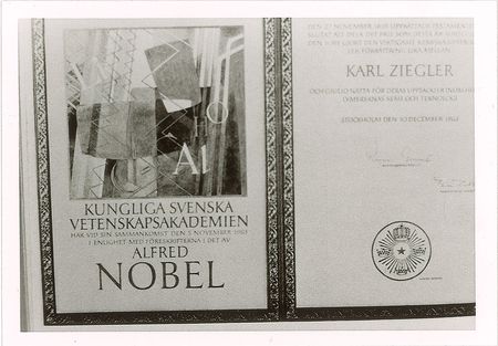 Lot #500 Karl Ziegler Signed Photograph - Image 2