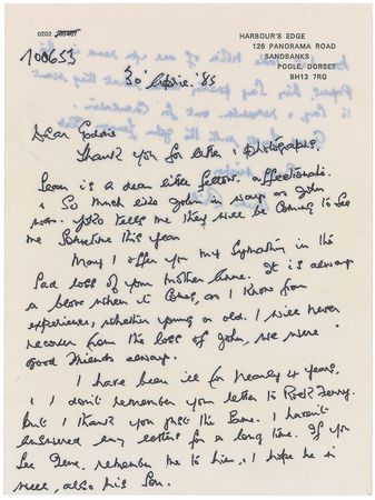 Lot #866 Beatles: Mimi Smith: ?I will never recover from the loss of John? - Image 1
