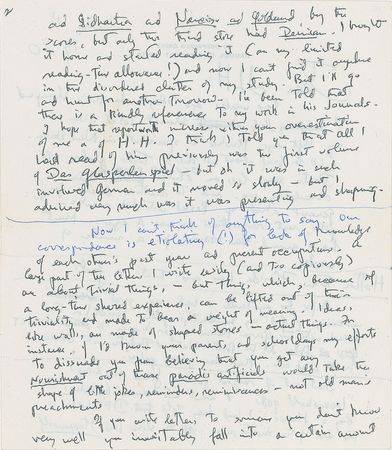 Lot #759 Thornton Wilder Handwritten Letter Signed - Image 2
