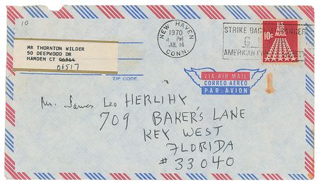 Lot #759 Thornton Wilder Handwritten Letter Signed - Image 5