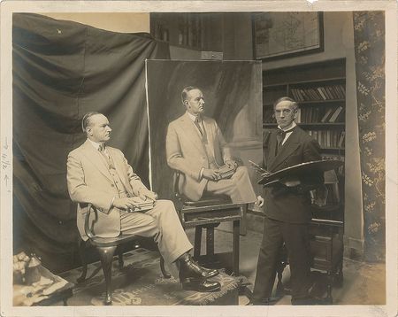 Lot #108 Calvin Coolidge: Rare handwritten letter by the outgoing president to an esteemed artist - Image 3