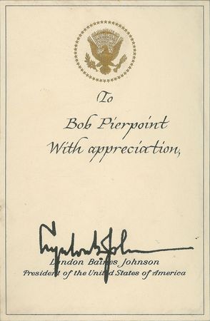 Lot #209 Lyndon B. Johnson Bookplate - Image 1