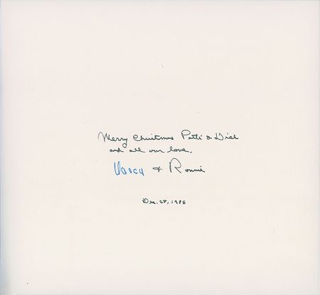 Lot #152 Ronald and Nancy Reagan Book - Image 1