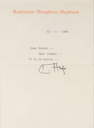 Lot #940 Katharine Hepburn - Image 4