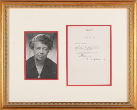 Lot #196 Eleanor Roosevelt - Image 5