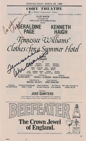 Lot #740 Noel Coward and Tennessee Williams - Image 1