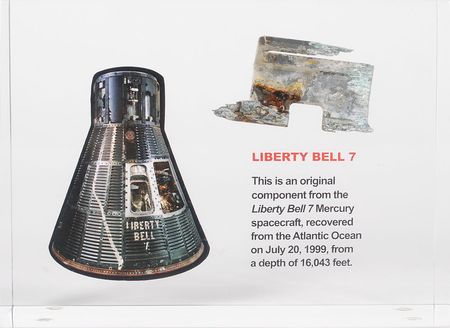 Lot #590 Liberty Bell 7 Flown Component - Image 1