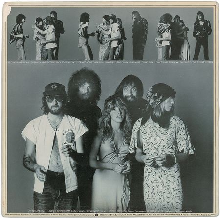 Lot #836 Fleetwood Mac: Grammy-winning Rumours album signed by the entire band - Image 2