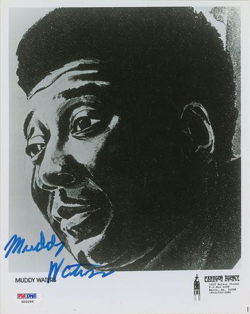 Lot #812 Muddy Waters Signed Photograph - Image 1