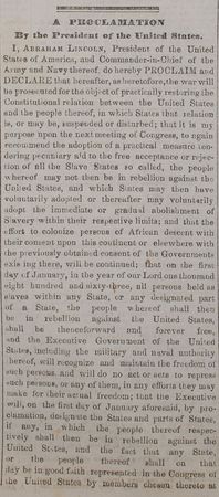 Lot #52 Abraham Lincoln Newspaper - Image 2