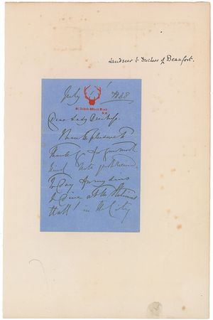 Lot #651 Edwin Landseer - Image 1