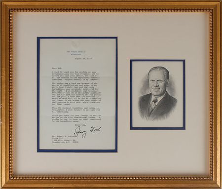 Lot #217 Gerald Ford Typed Letter Signed - Image 2