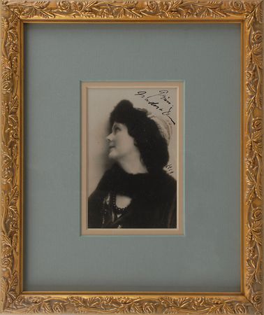 Lot #924 Isadora Duncan Signed Photograph - Image 2
