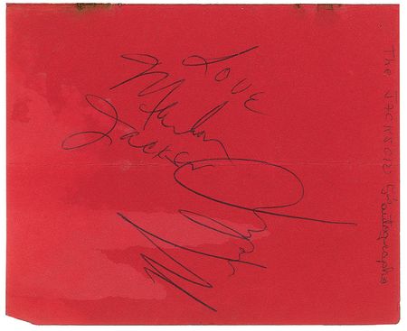 Lot #911 Michael Jackson Program - Image 1