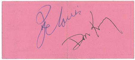 Lot #1040 Athletes Signatures - Image 1
