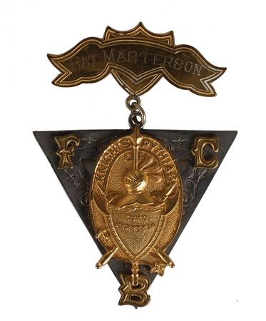 Lot #312 Bat Masterson: Secret societies of the Wild West - Image 1