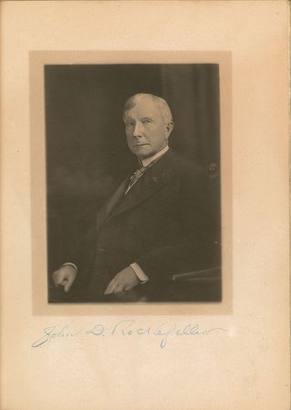 Lot #332 John D. Rockefeller Book - Image 1